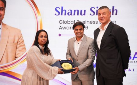 Shanu Singh Honoured with Global Business Leader Award 2026 at Dubai