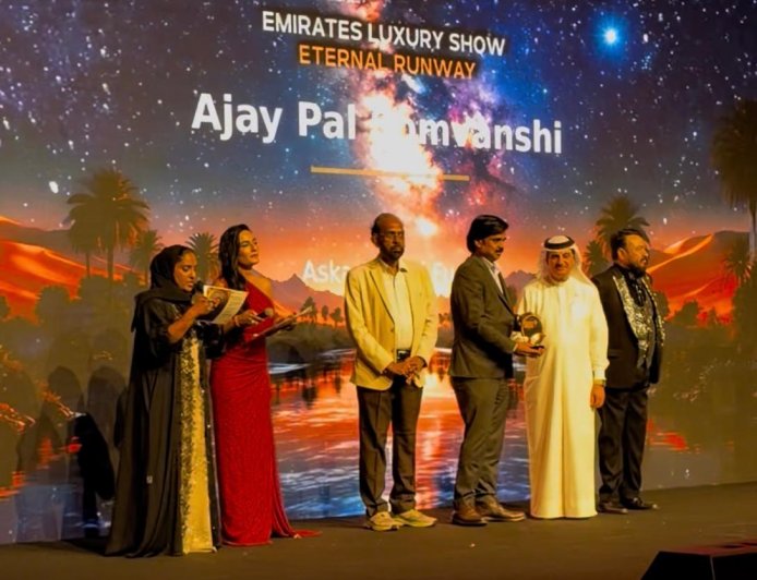 Ajaypal Somvanshi Honoured with Global Investments & Wealth Management Award at Prestigious UAE Ceremony